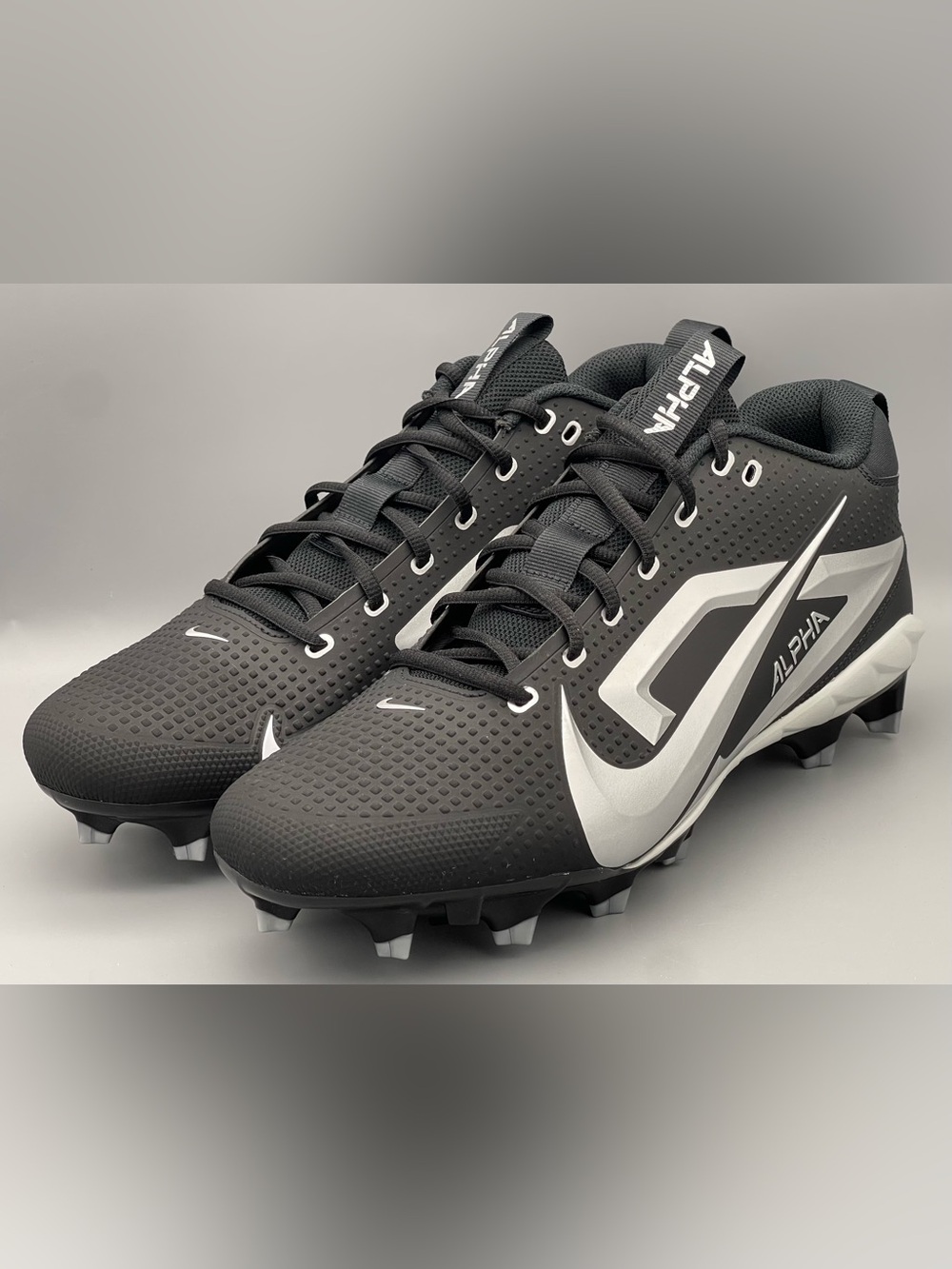Nike Alpha Menace 4 Pro Football Cleats Oregon Ducks Sz 13 Wide IB4045-001 NEW